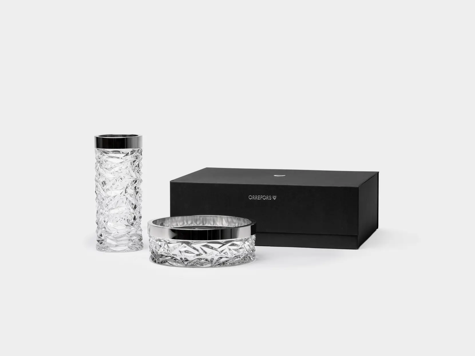 Bild på Carat bowl 216mm & Carat vase 240mm giftbox