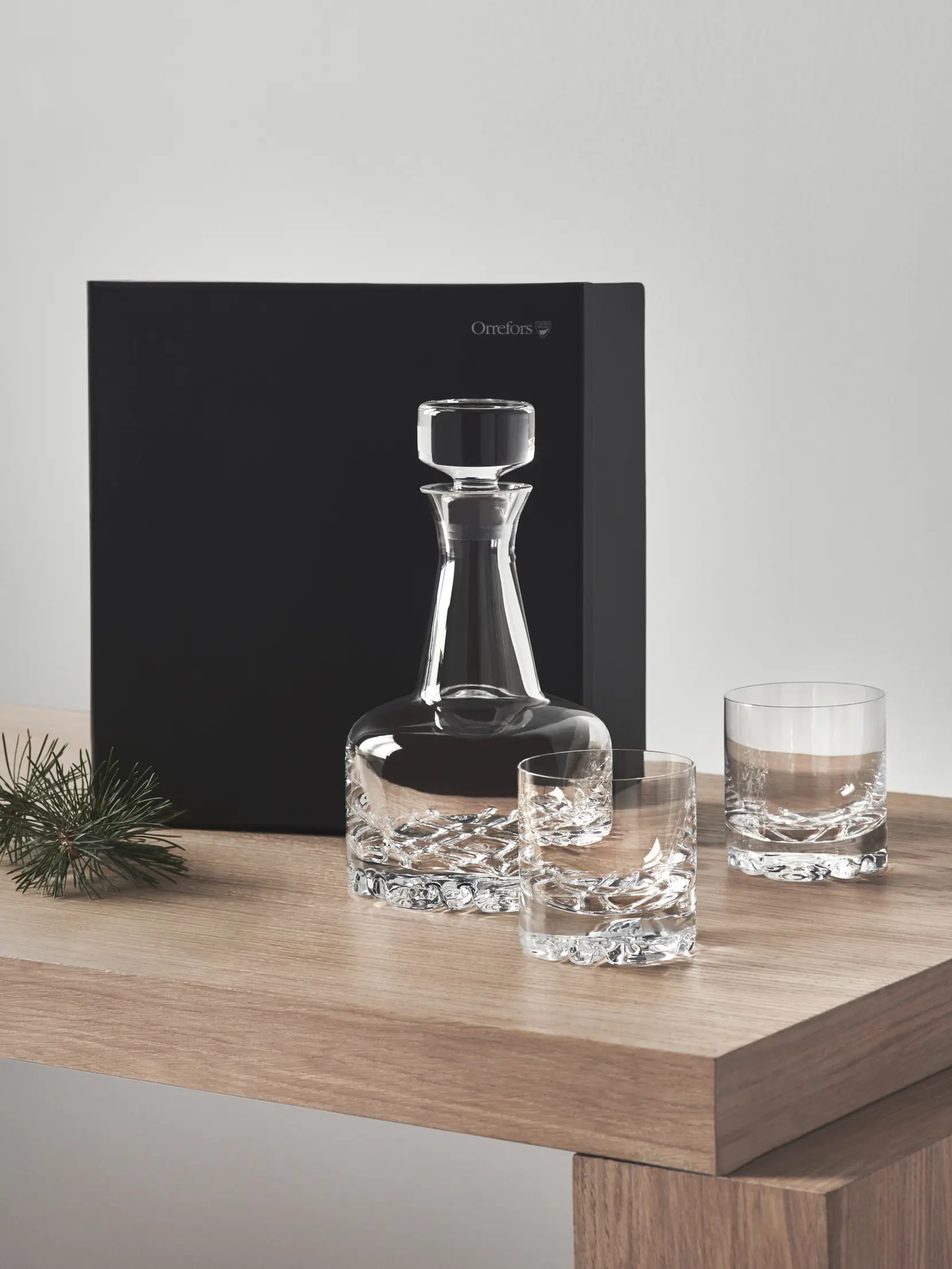 Bild på Erik karaff 78cl & double old fashioned glas 34cl 2-pack