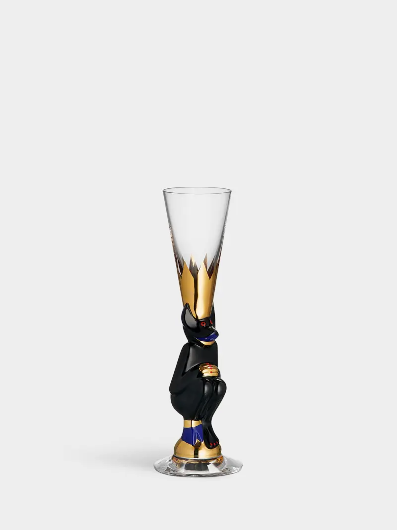 Snaps Djävul snapsglas svart 4cl