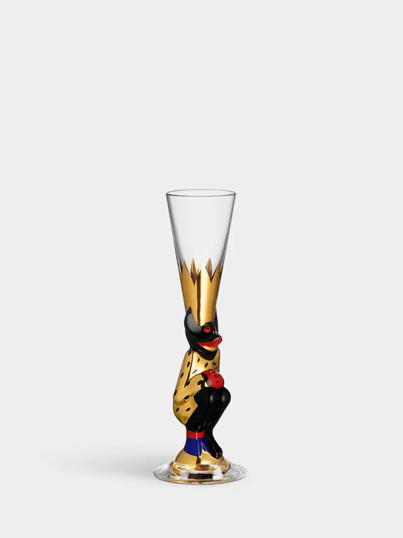 Snaps Djävul snapsglas guld 4cl