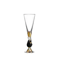 Bild på The sparkling devil champagneglas mörkgrå 19cl