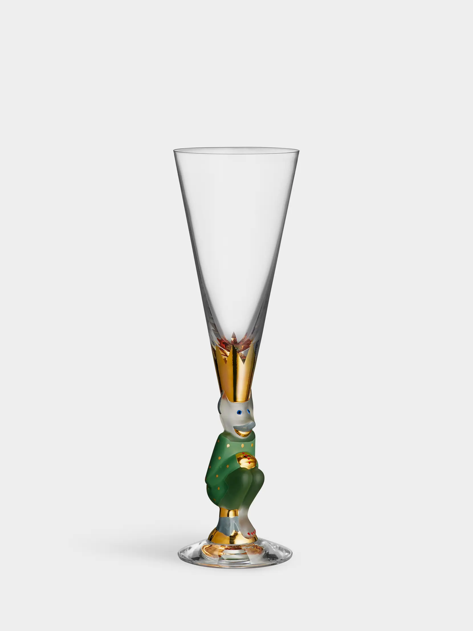 Bild på The sparkling devil champagneglas grön 19cl