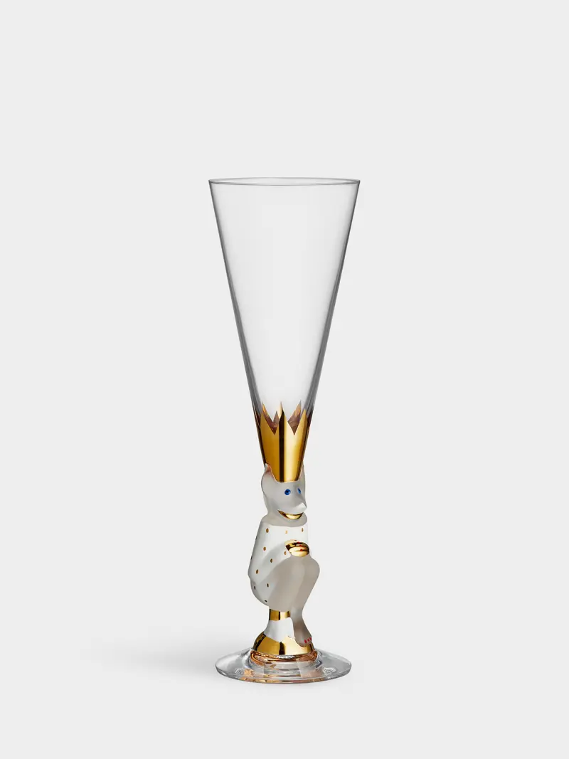 The sparkling devil champagneglas vit 19cl