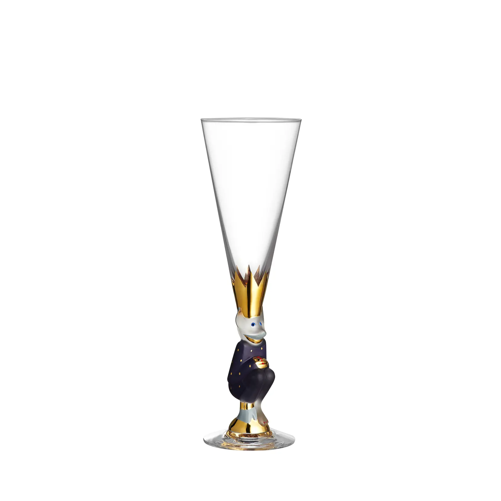 Bild på The sparkling devil champagneglas lila 19cl Bild på The sparkling devil champagneglas lila 19cl
