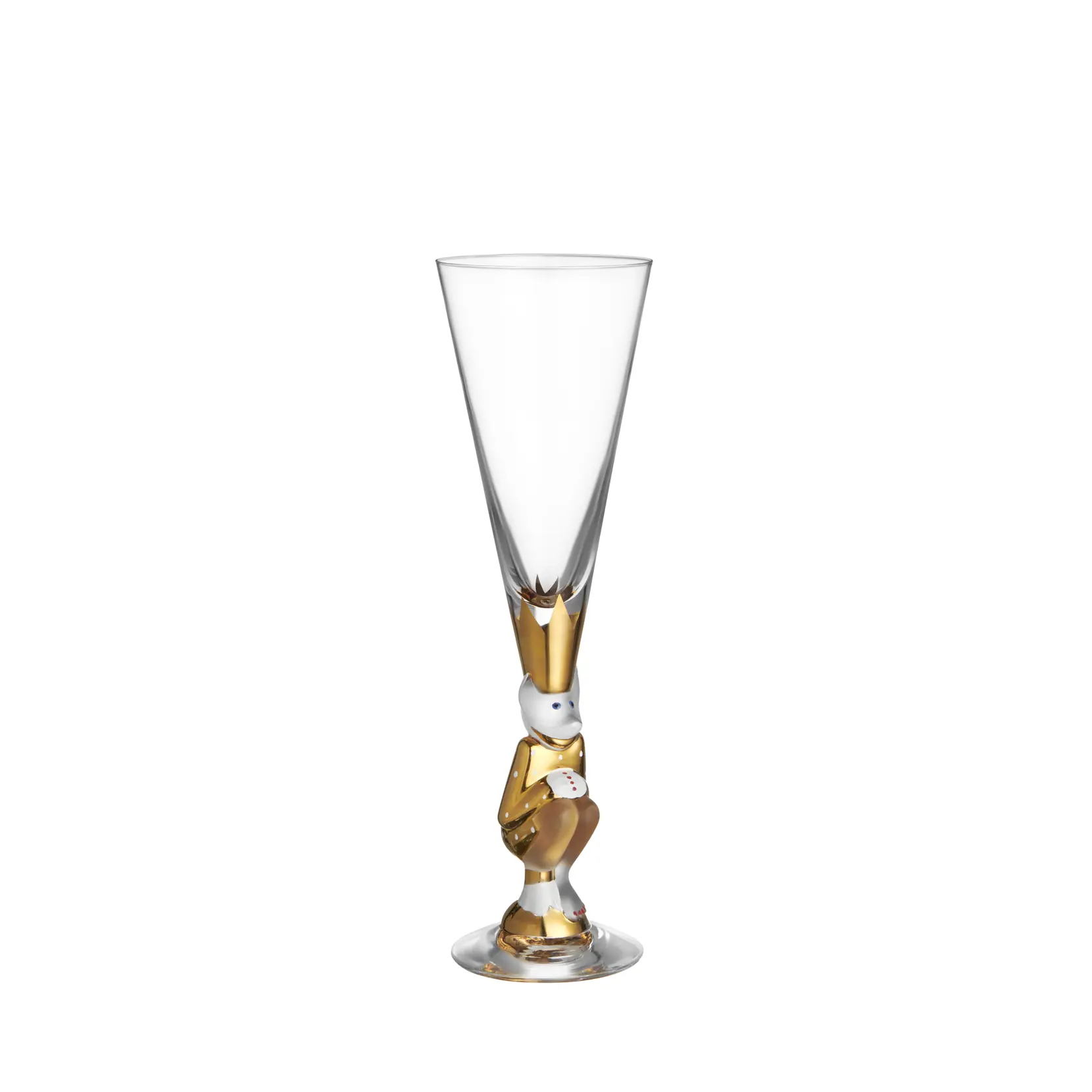 Bild på The sparkling devil champagneglas guld 19cl
