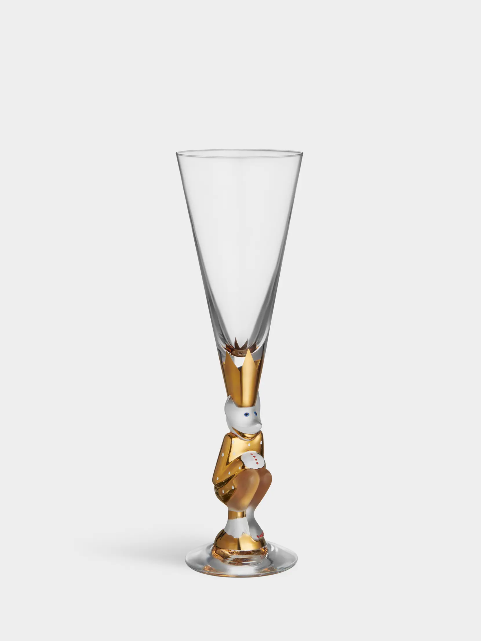 Bild på The sparkling devil champagneglas guld 19cl