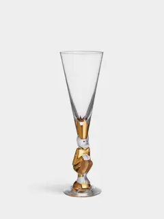 Bild på The sparkling devil champagneglas guld 19cl