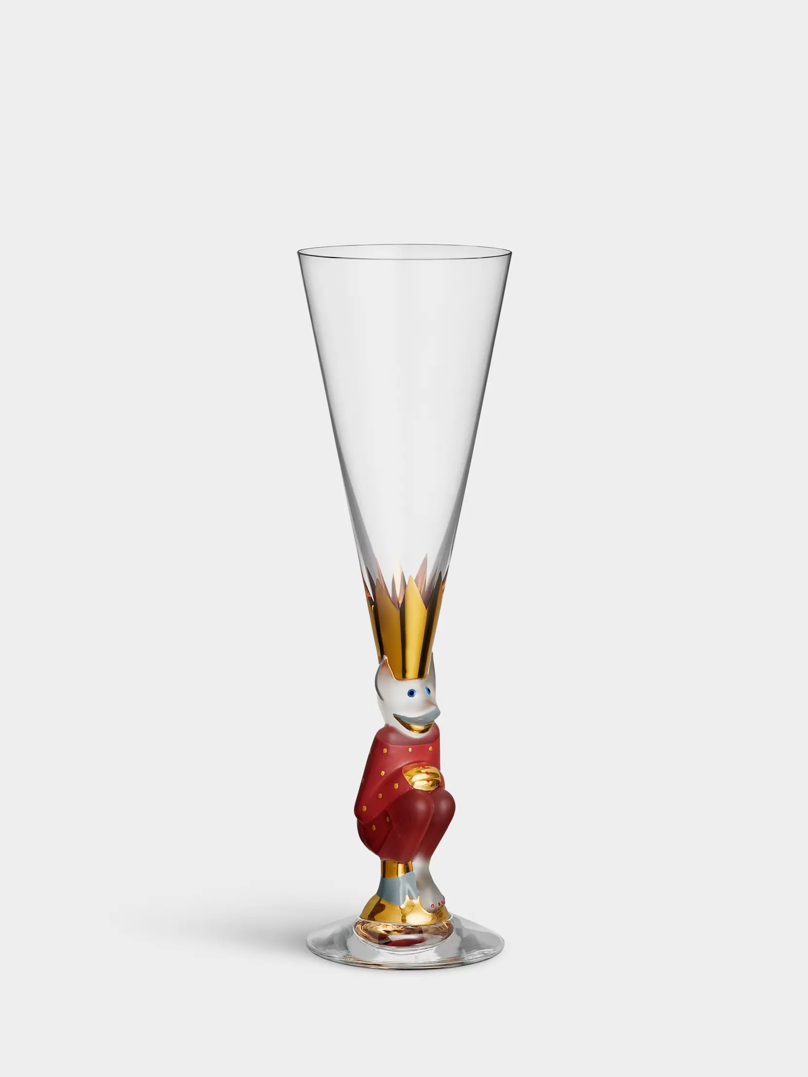 Bild på The sparkling devil champagneglas röd 19cl Bild på The sparkling devil champagneglas röd 19cl