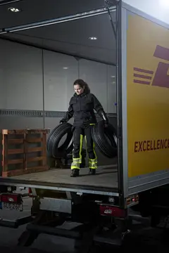 Bild på 6540 HANTVERKSBYXA STRETCH EN ISO 20471 KLASS 1