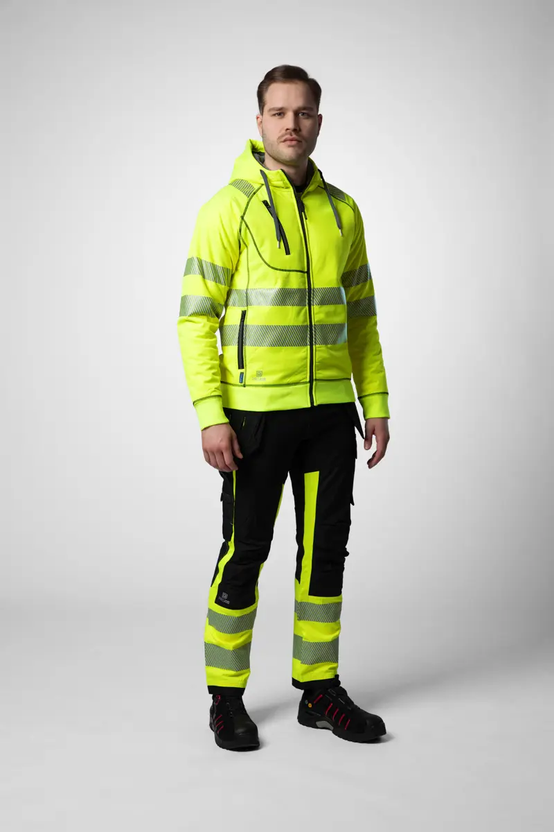 Bild på 6540 HANTVERKSBYXA STRETCH EN ISO 20471 KLASS 1