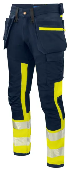 Bild på 6540 HANTVERKSBYXA STRETCH EN ISO 20471 KLASS 1