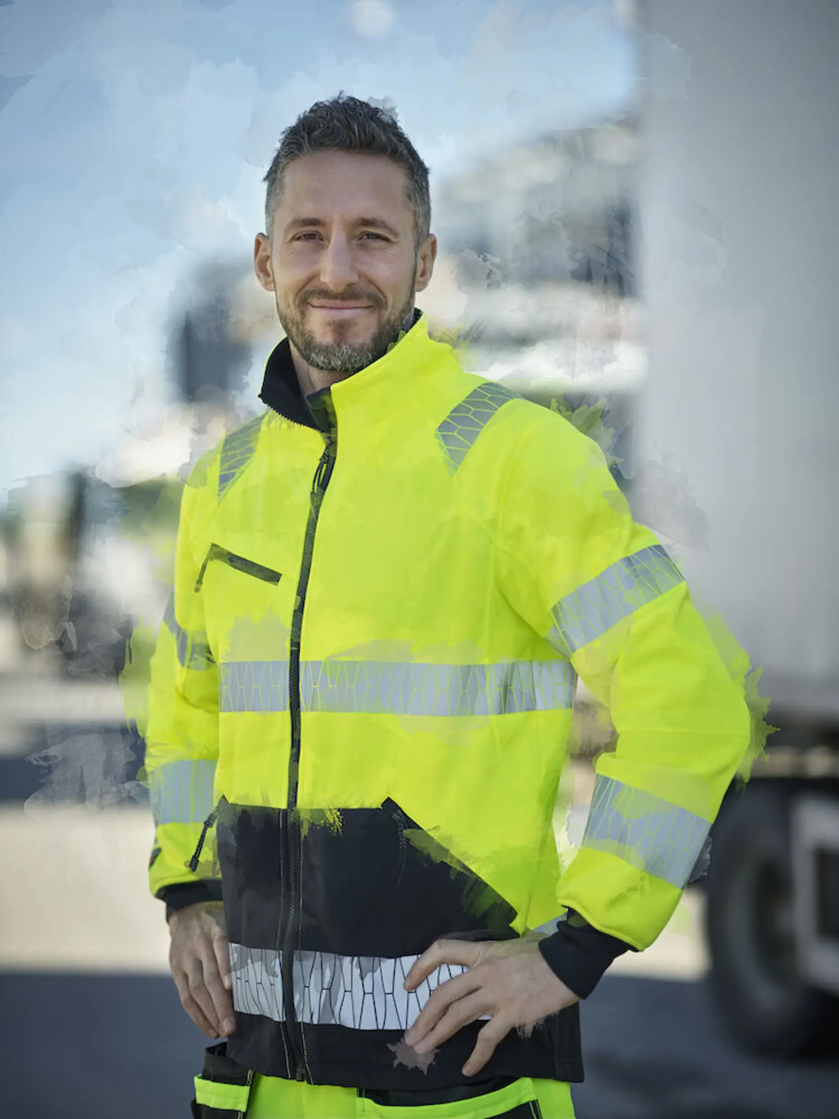 Bild på 1190 Jacka Windblocker Varsel Bild på 1190 Jacka Windblocker Varsel