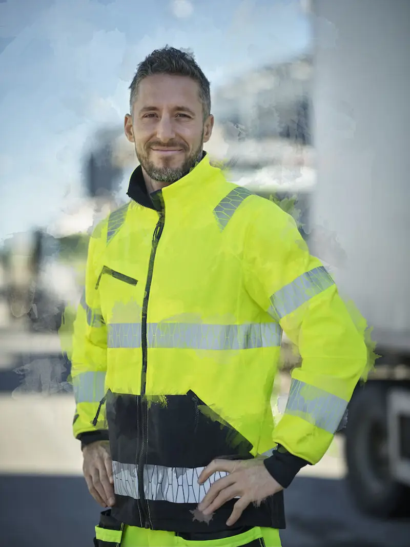 Bild på 1190 Jacka Windblocker Varsel