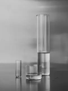 Bild på Geometry Vattenglas 30cl 2-pack