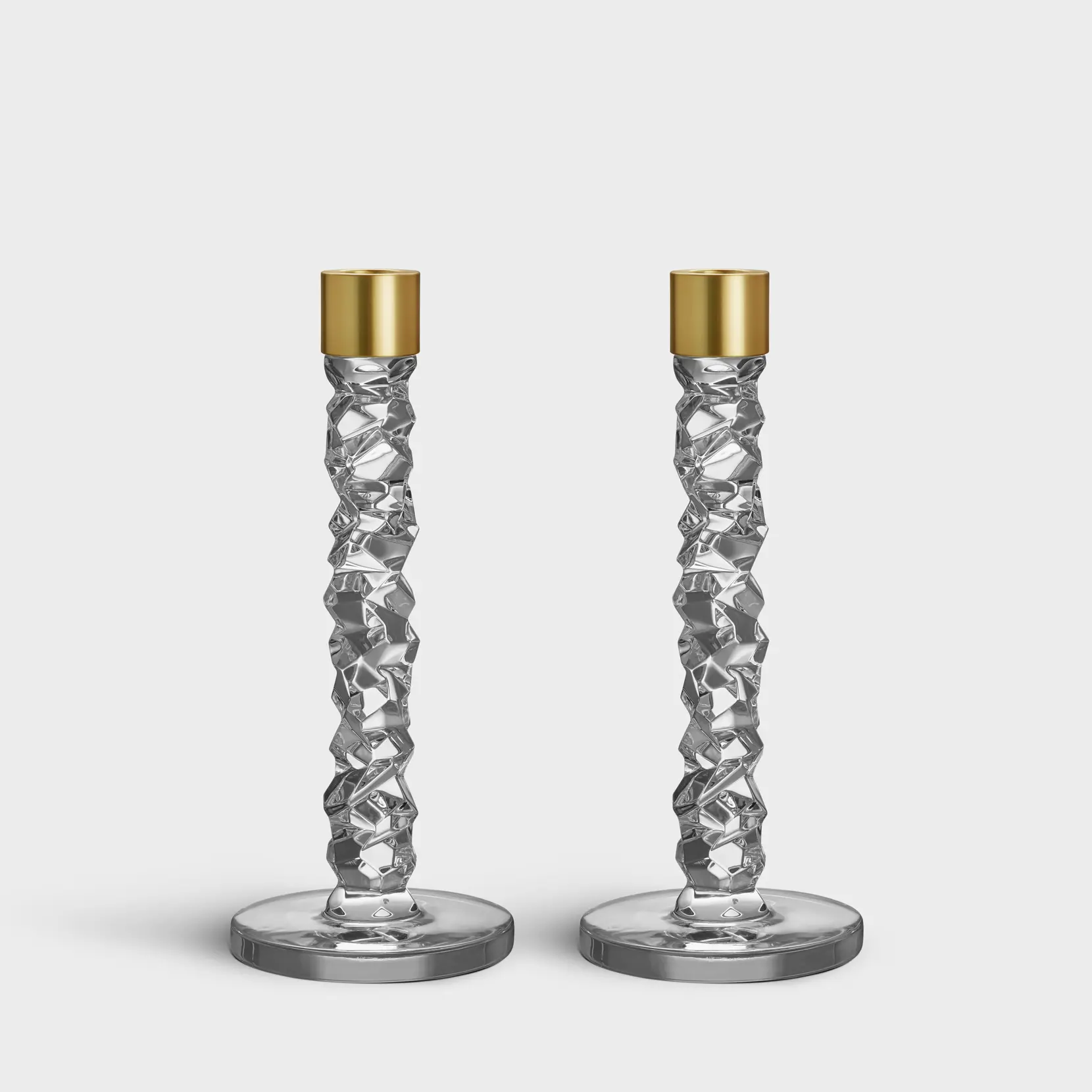 Bild på Carat ljusstake guld 242mm 2-pack Bild på Carat ljusstake guld 242mm 2-pack