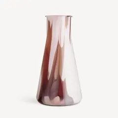 Bild på Lab erlenmeyer vas röd/vit/rosa 305mm