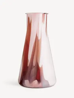 Bild på Lab erlenmeyer vas röd/vit/rosa 305mm