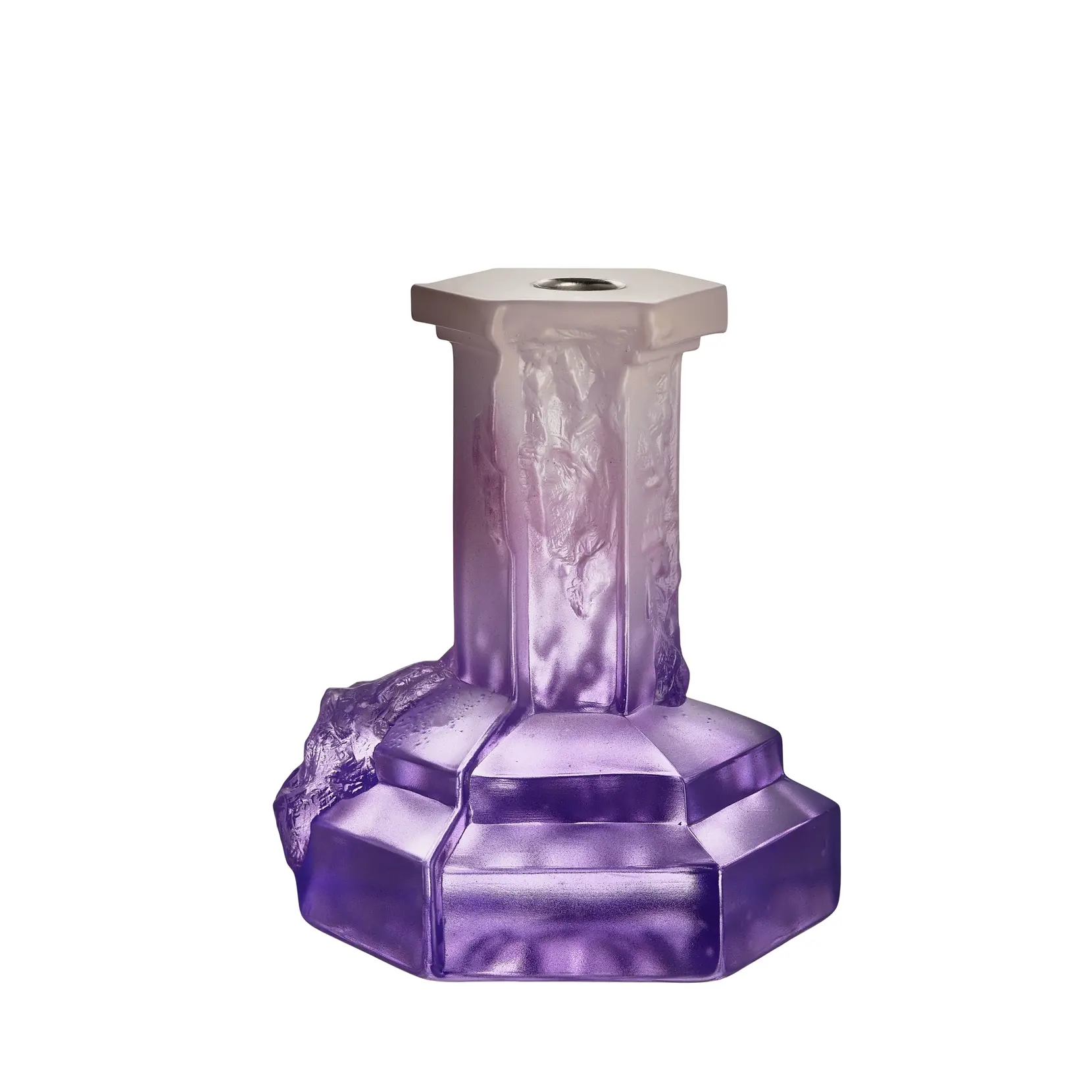 Bild på Rocky Baroque ljusstake lila dis175mm Bild på Rocky Baroque ljusstake lila dis175mm