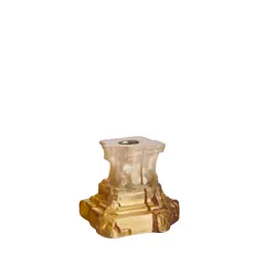 Bild på Rocky Baroque ljusstake bärnstensfärgat dis 95mm