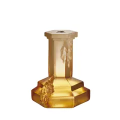 Bild på Rocky Baroque ljusstake bärnstensfärgat dis 175mm
