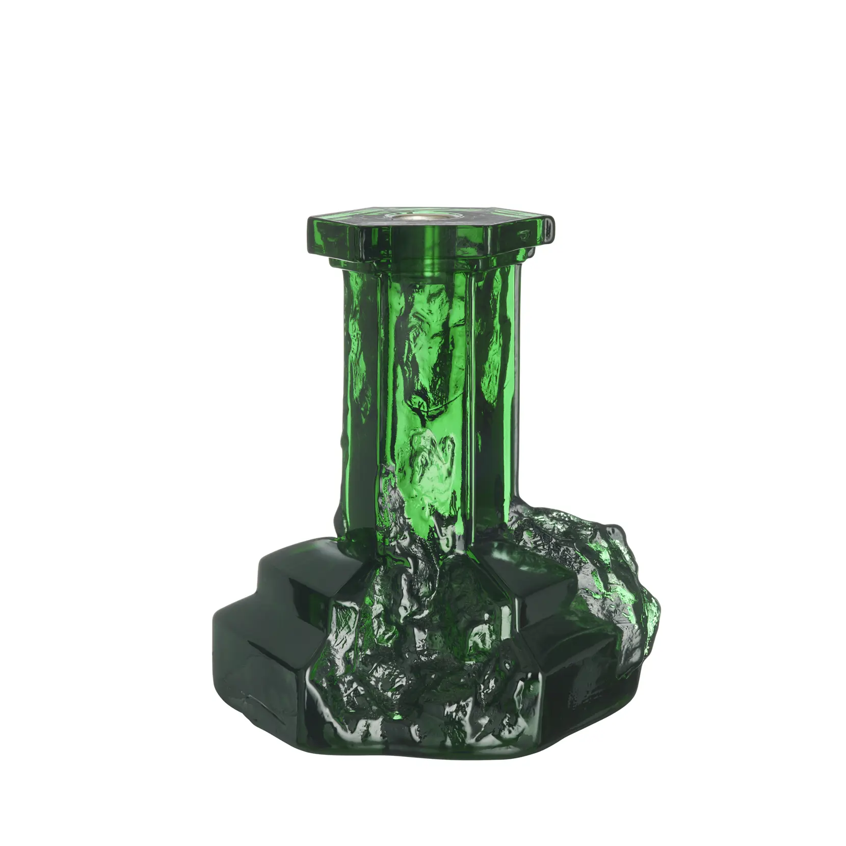 Bild på Rocky Baroque ljusstake smaragdgrön 175mm Bild på Rocky Baroque ljusstake smaragdgrön 175mm