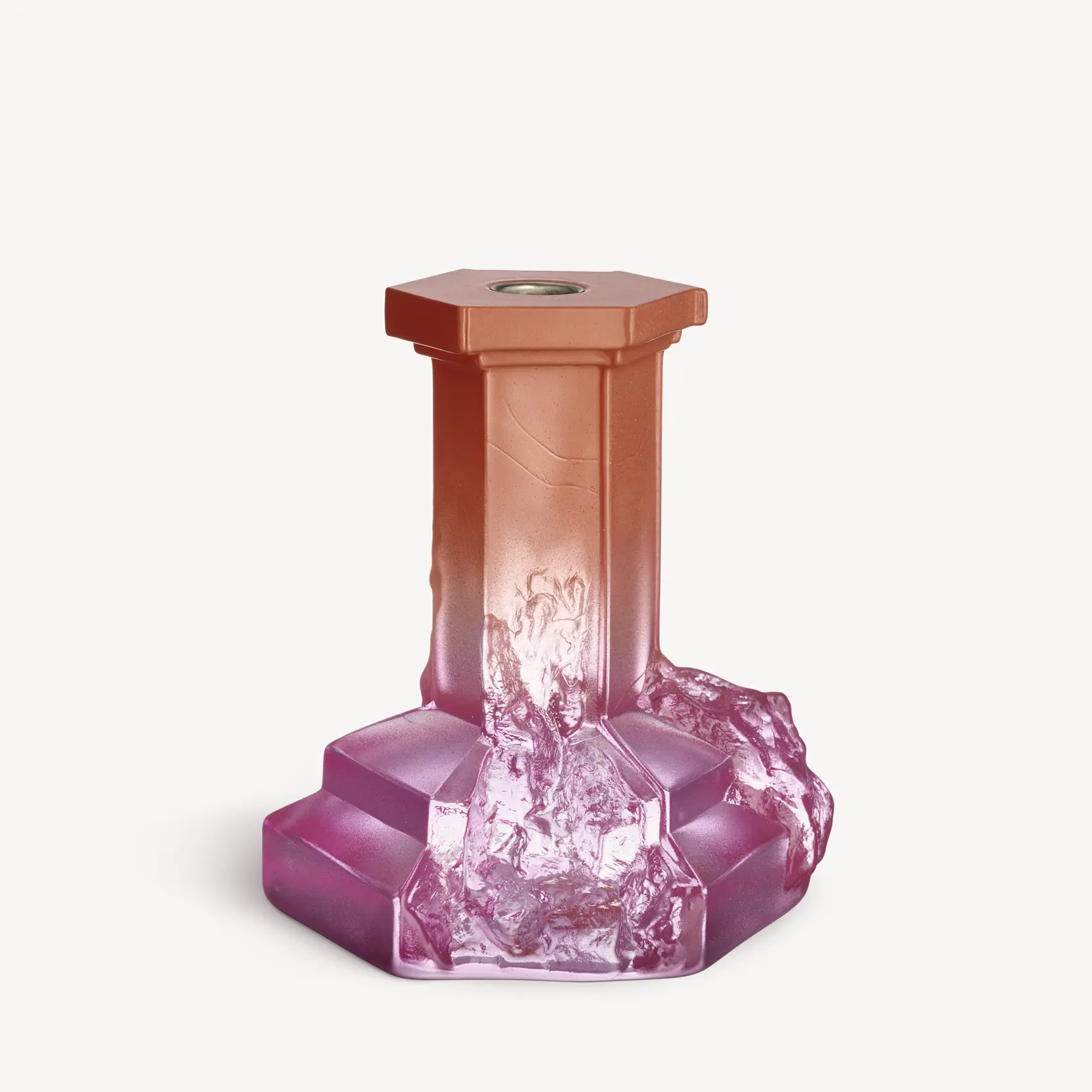 Bild på Rocky Baroque ljusstake spicy rose 175mm Bild på Rocky Baroque ljusstake spicy rose 175mm