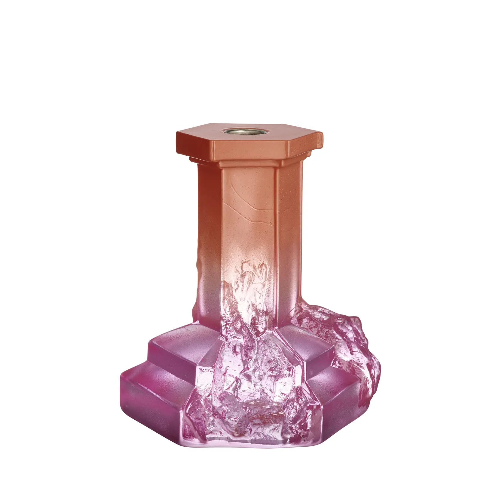 Bild på Rocky Baroque ljusstake spicy rose 175mm Bild på Rocky Baroque ljusstake spicy rose 175mm
