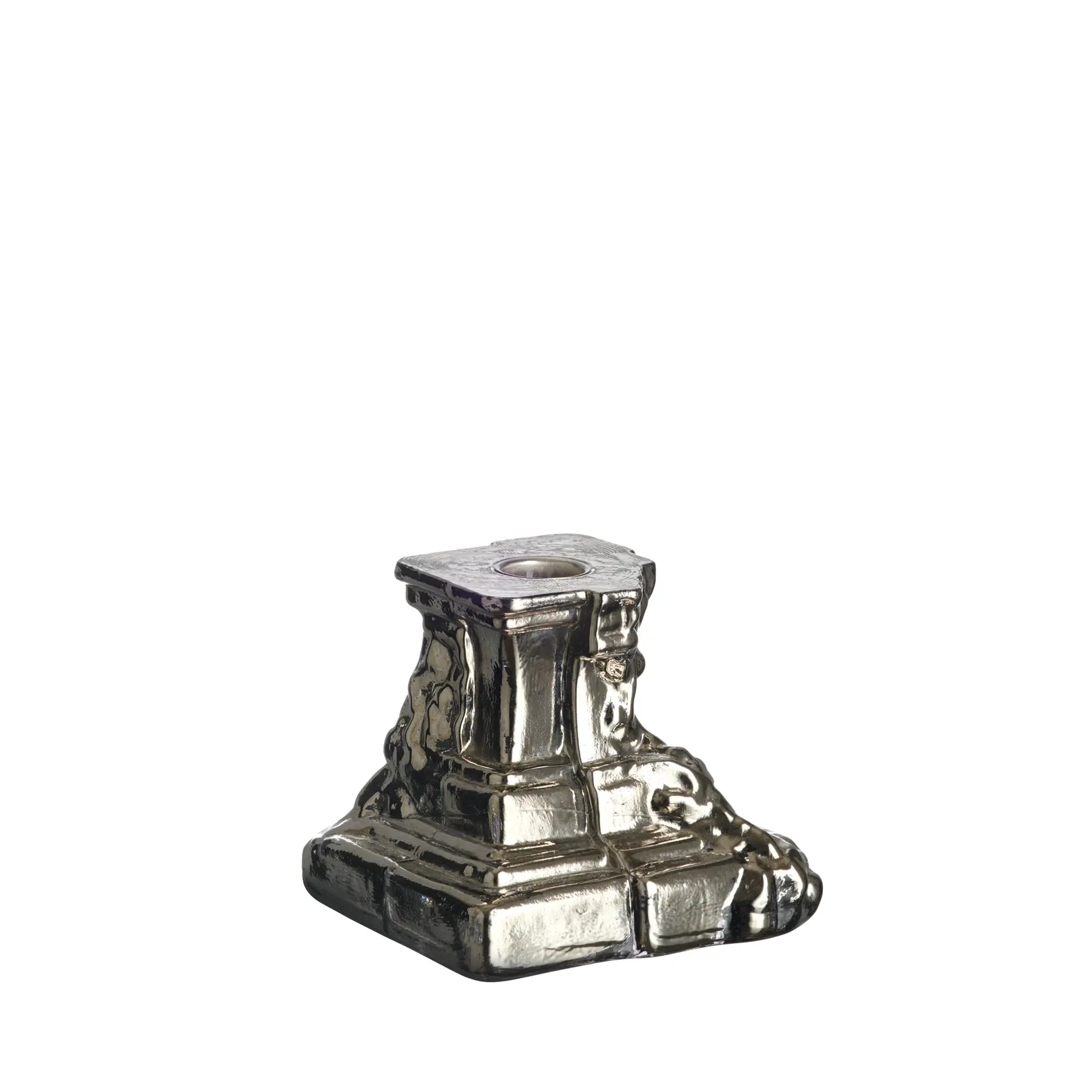 Bild på Rocky Baroque ljusstake glossy glaze 95mm Bild på Rocky Baroque ljusstake glossy glaze 95mm