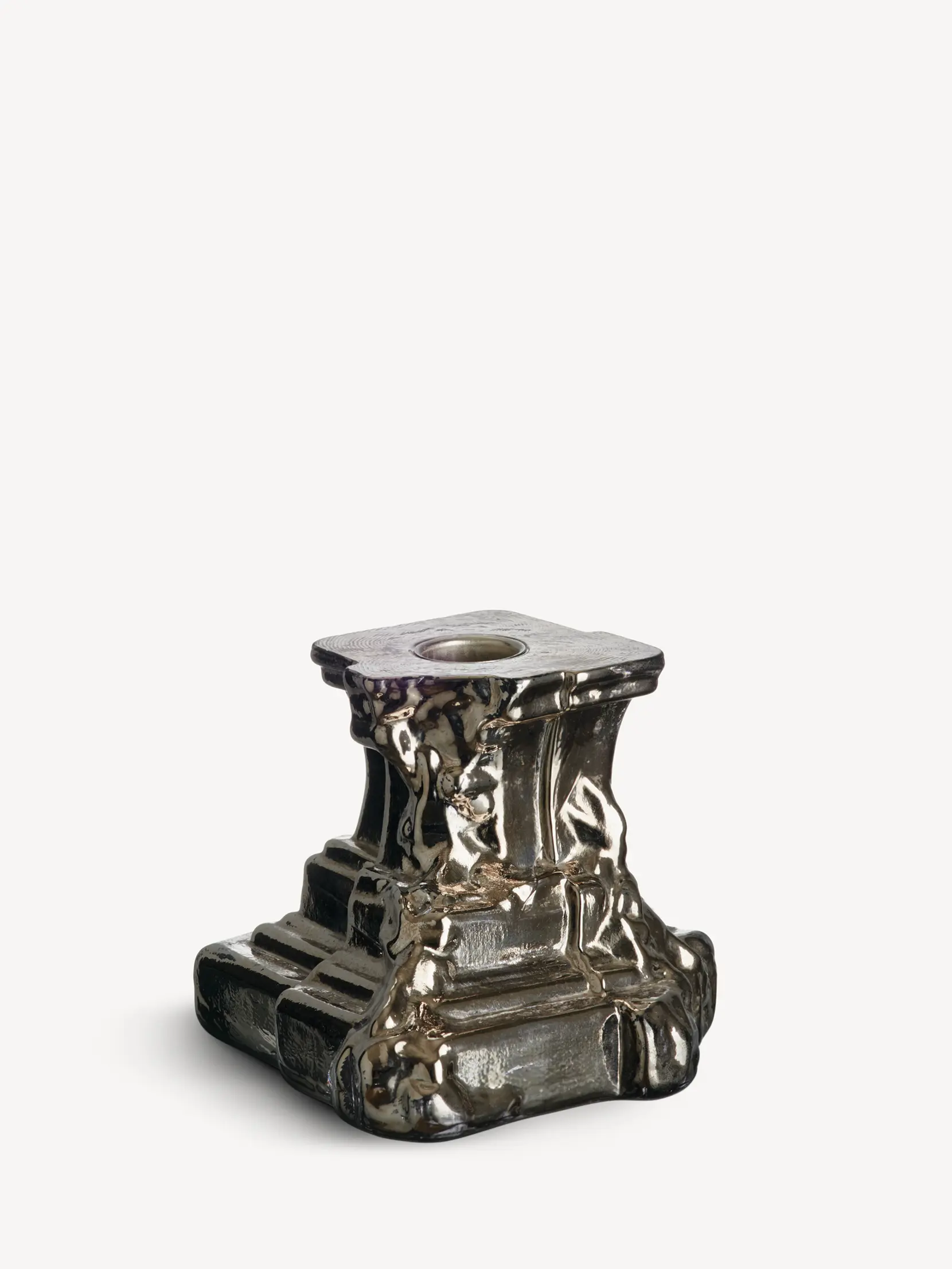 Bild på Rocky Baroque ljusstake glossy glaze 95mm Bild på Rocky Baroque ljusstake glossy glaze 95mm