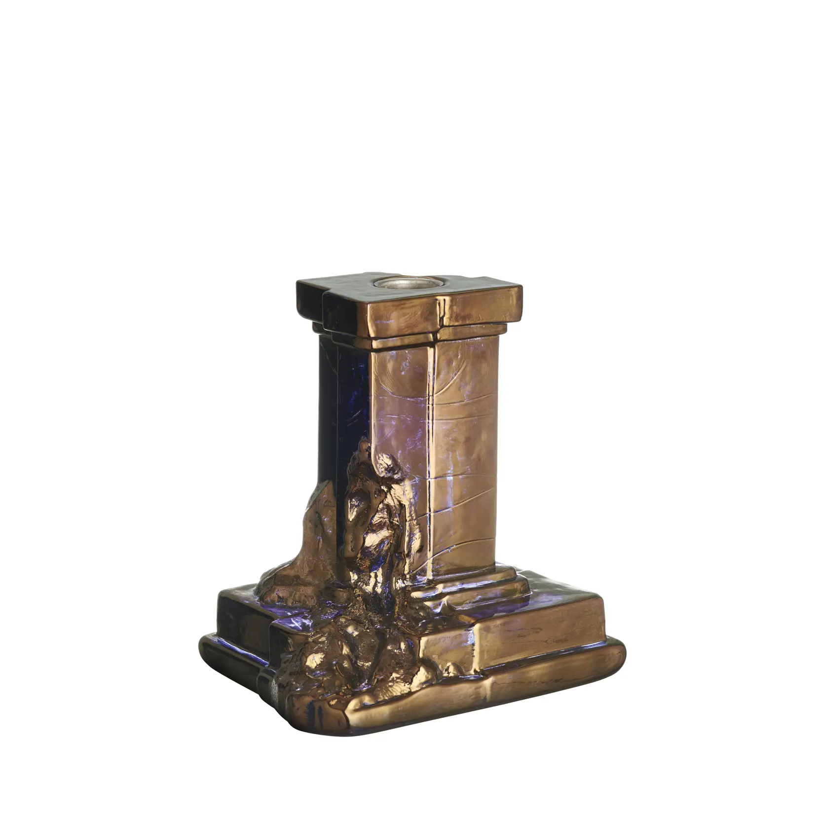 Bild på Rocky Baroque ljusstake glossy glaze 150mm Bild på Rocky Baroque ljusstake glossy glaze 150mm