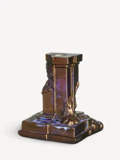 Bild på Rocky Baroque ljusstake glossy glaze 150mm
