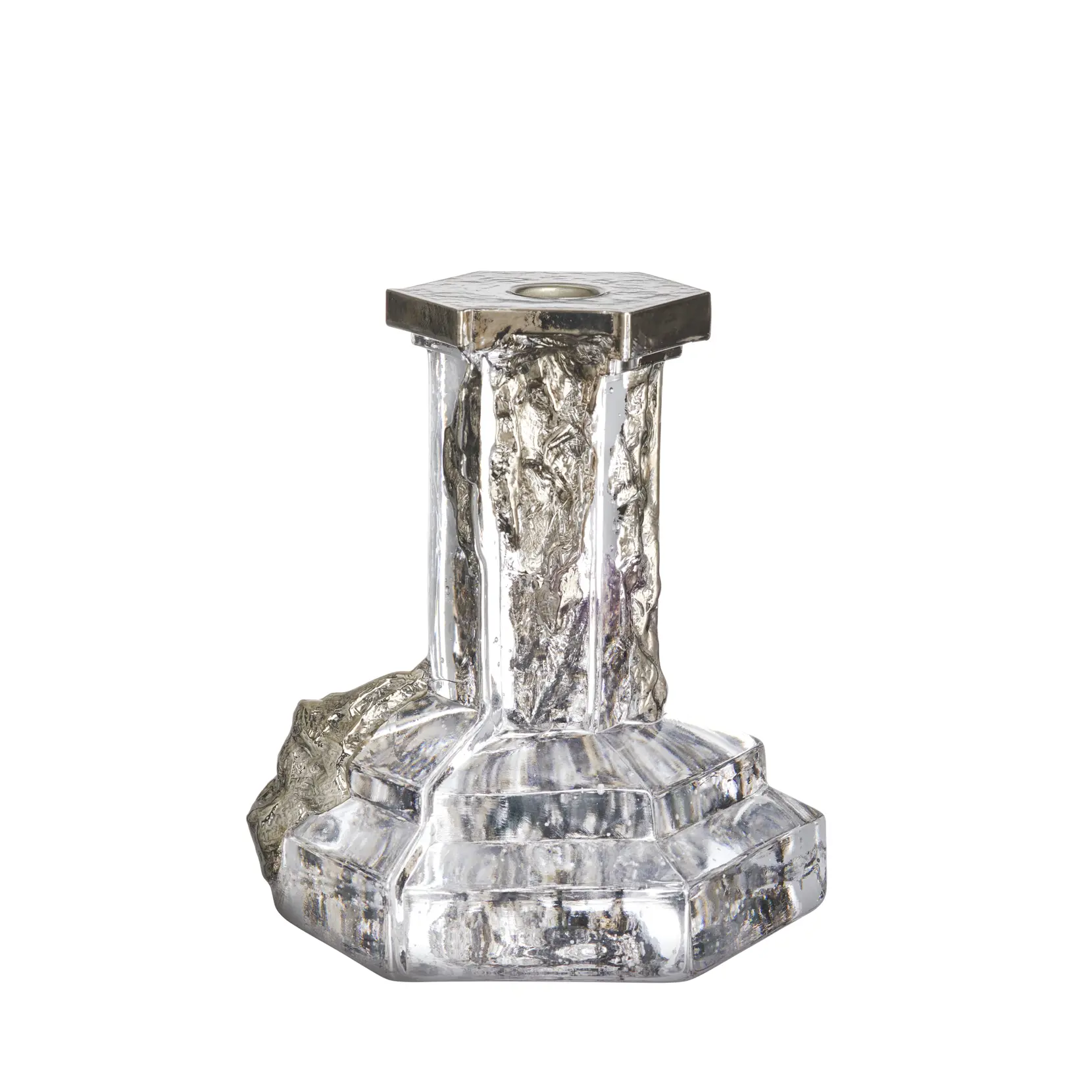 Bild på Rocky Baroque ljusstake glossy glaze 175mm Bild på Rocky Baroque ljusstake glossy glaze 175mm
