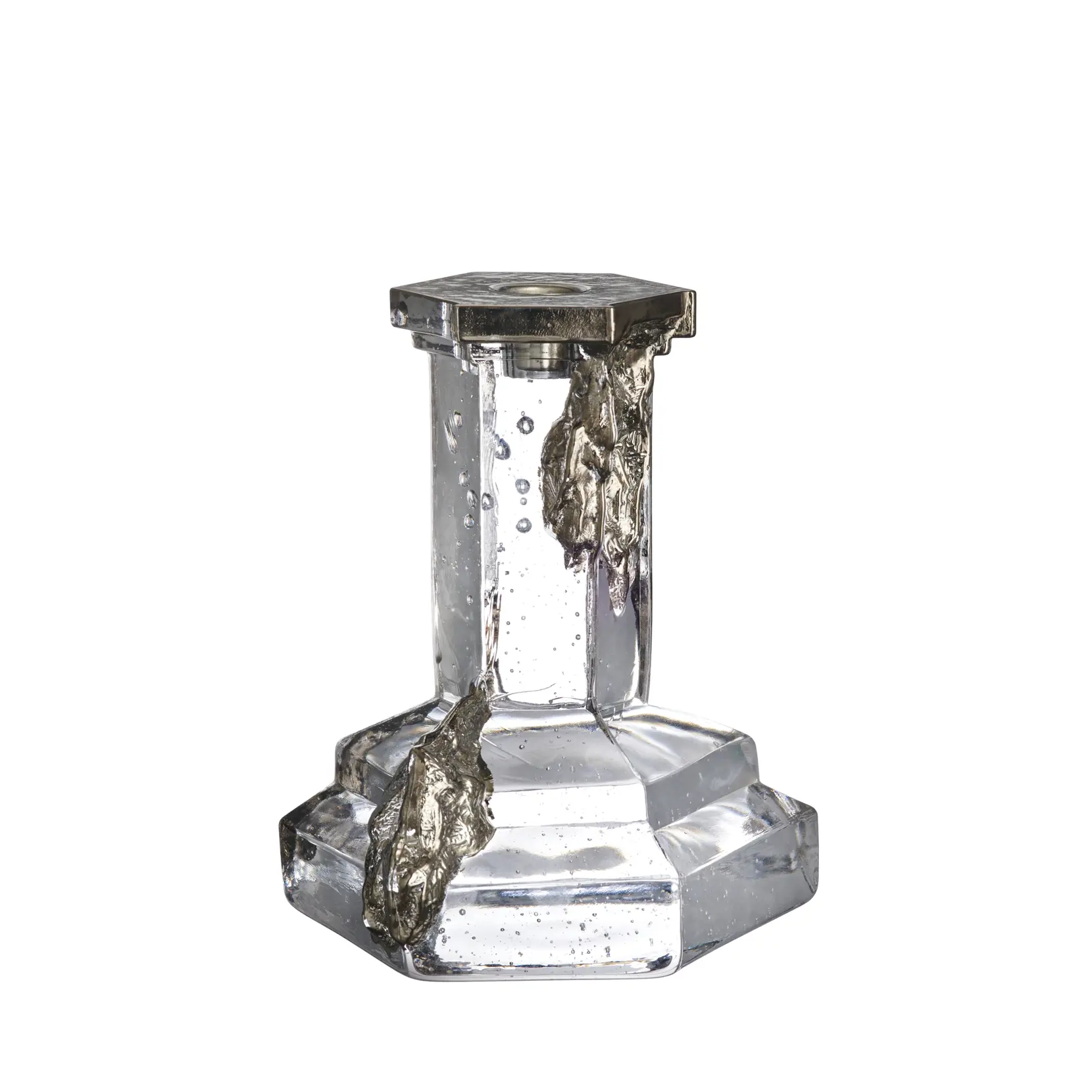 Bild på Rocky Baroque ljusstake glossy glaze 175mm Bild på Rocky Baroque ljusstake glossy glaze 175mm