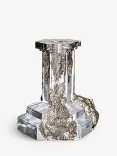Bild på Rocky Baroque ljusstake glossy glaze 175mm