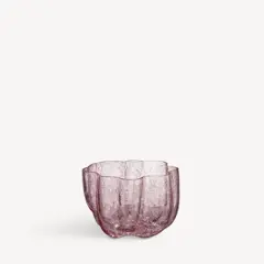 Bild på Crackle ljuslykta rosa 58mm