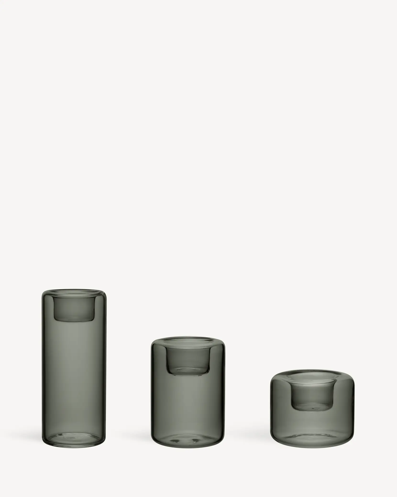 Bild på Happy ljuslykta antracit 68, 105, 150mm 3-pcs Bild på Happy ljuslykta antracit 68, 105, 150mm 3-pcs
