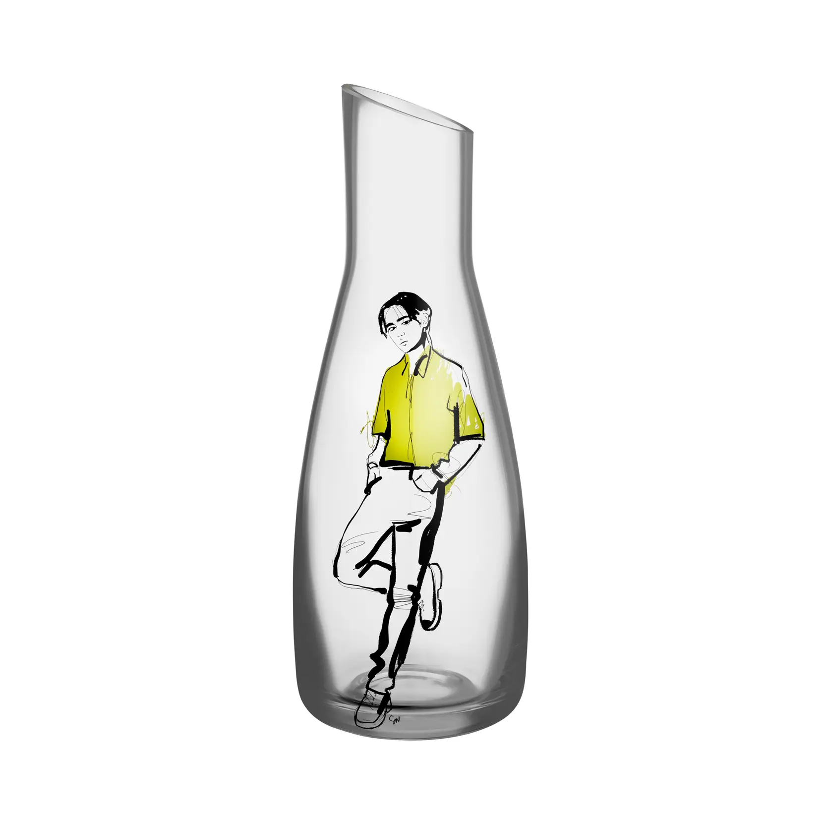 Bild på All about you Welcome Him karaff gul 100cl Bild på All about you Welcome Him karaff gul 100cl