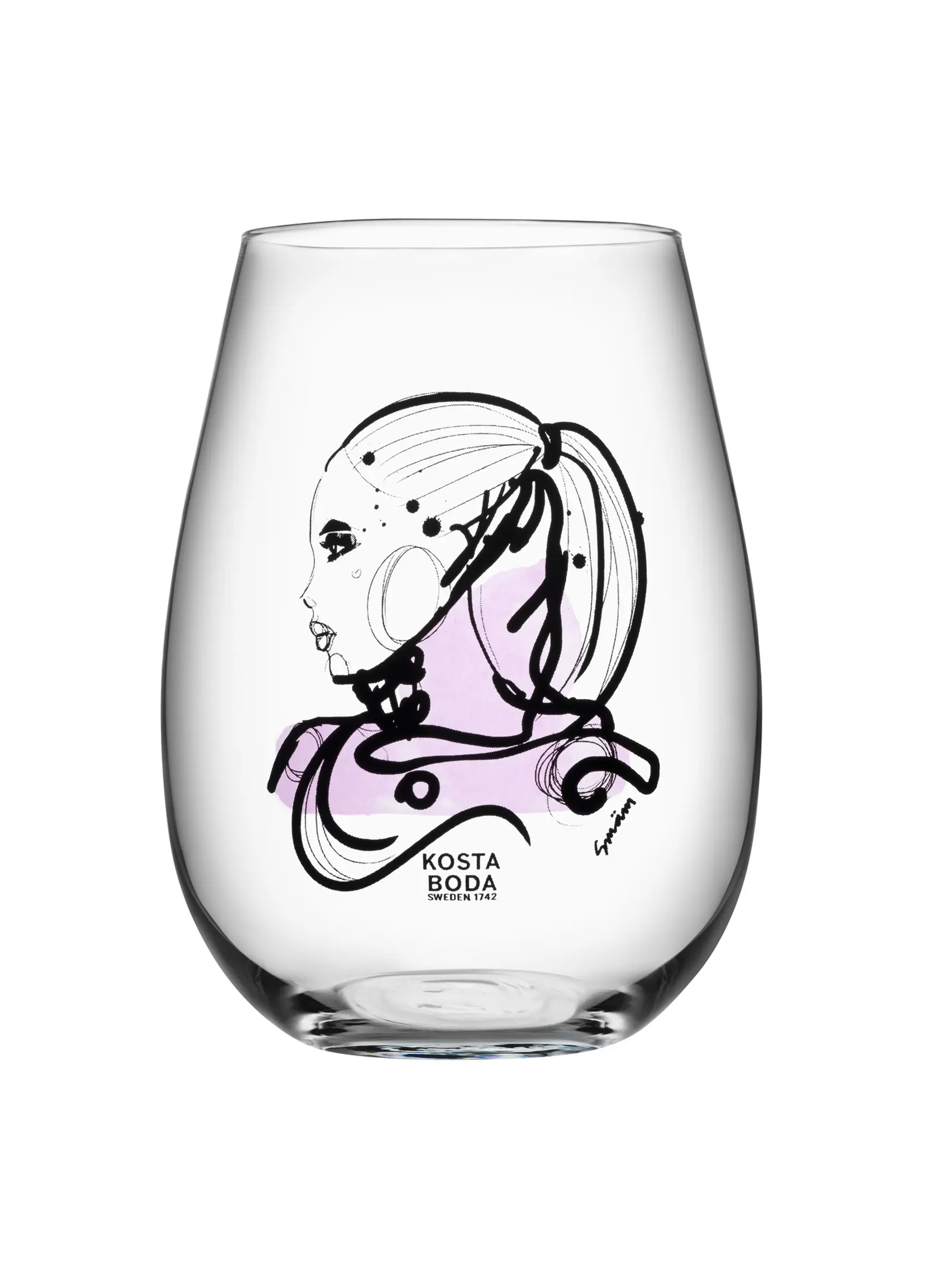 Bild på All about you Love you tumblerglas 57cl 2 pack Bild på All about you Love you tumblerglas 57cl 2 pack