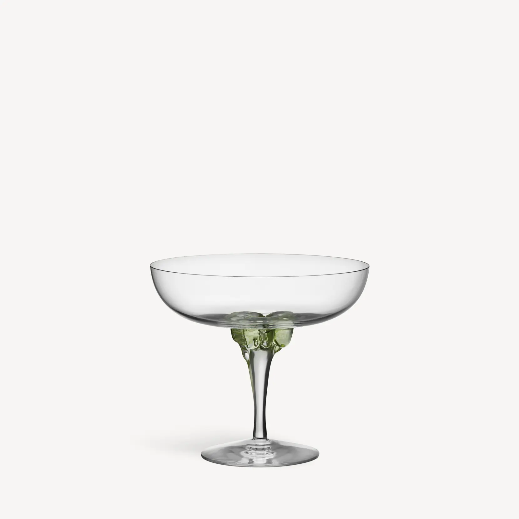 Bild på Sugar dandy coupe champagneglas grön 32cl Bild på Sugar dandy coupe champagneglas grön 32cl