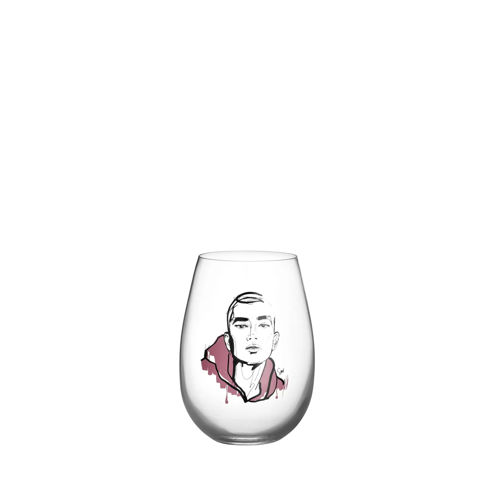 Bild på All about you Close to Him tumblerglas soft pink 57cl 2-pack Bild på All about you Close to Him tumblerglas soft pink 57cl 2-pack