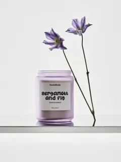 Bild på Mind doftljus 550gr Bergamott & Fig