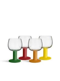 Bild på Fars Glas mixade färger 40cl 4-pack