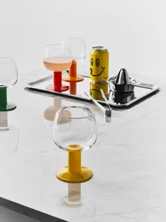 Bild på Fars Glas mixade färger 40cl 4-pack