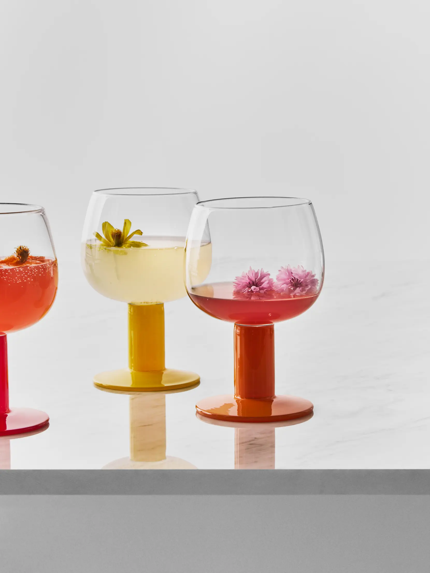 Bild på Fars Glas mixade färger 40cl 4-pack Bild på Fars Glas mixade färger 40cl 4-pack