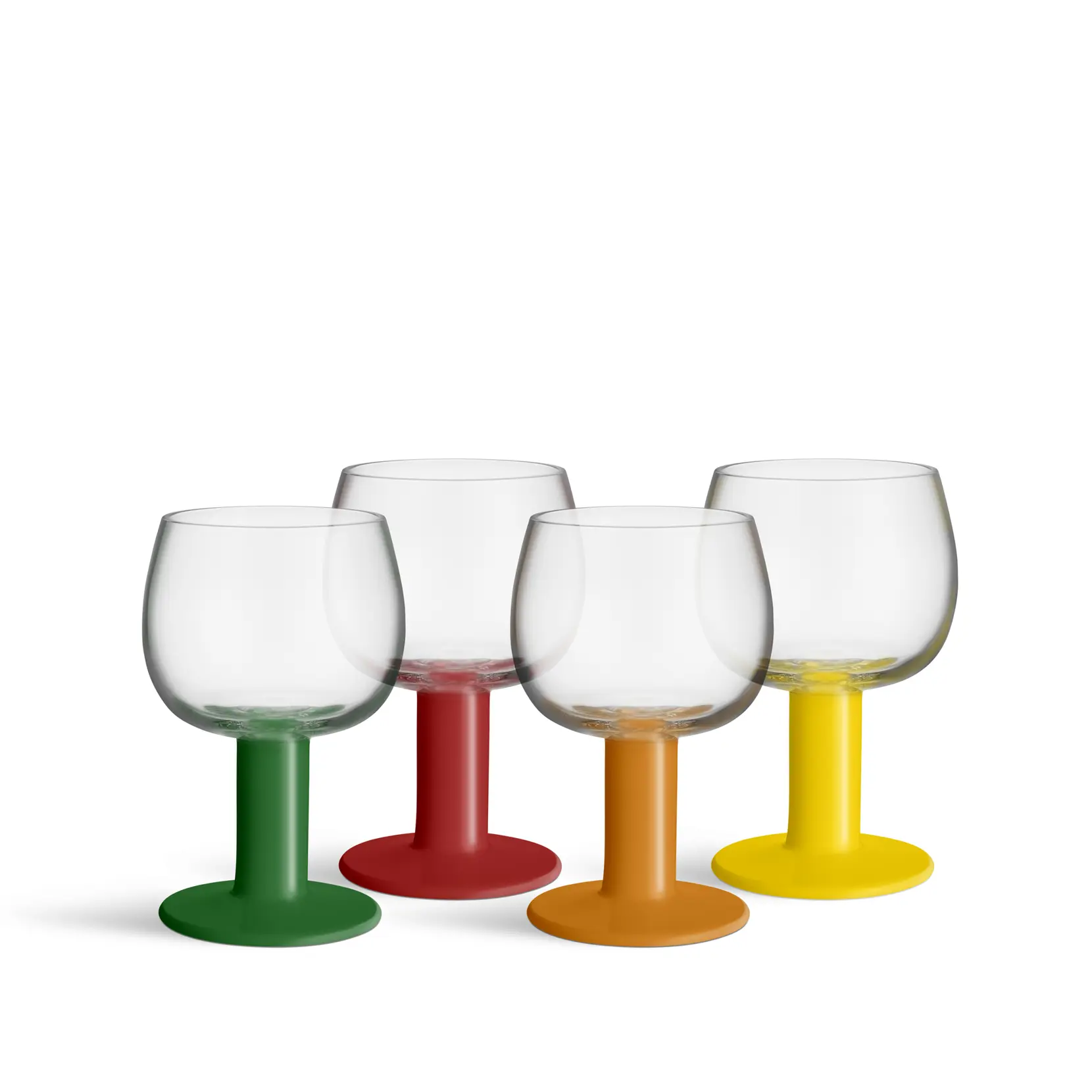 Bild på Fars Glas mixade färger 40cl 4-pack Bild på Fars Glas mixade färger 40cl 4-pack