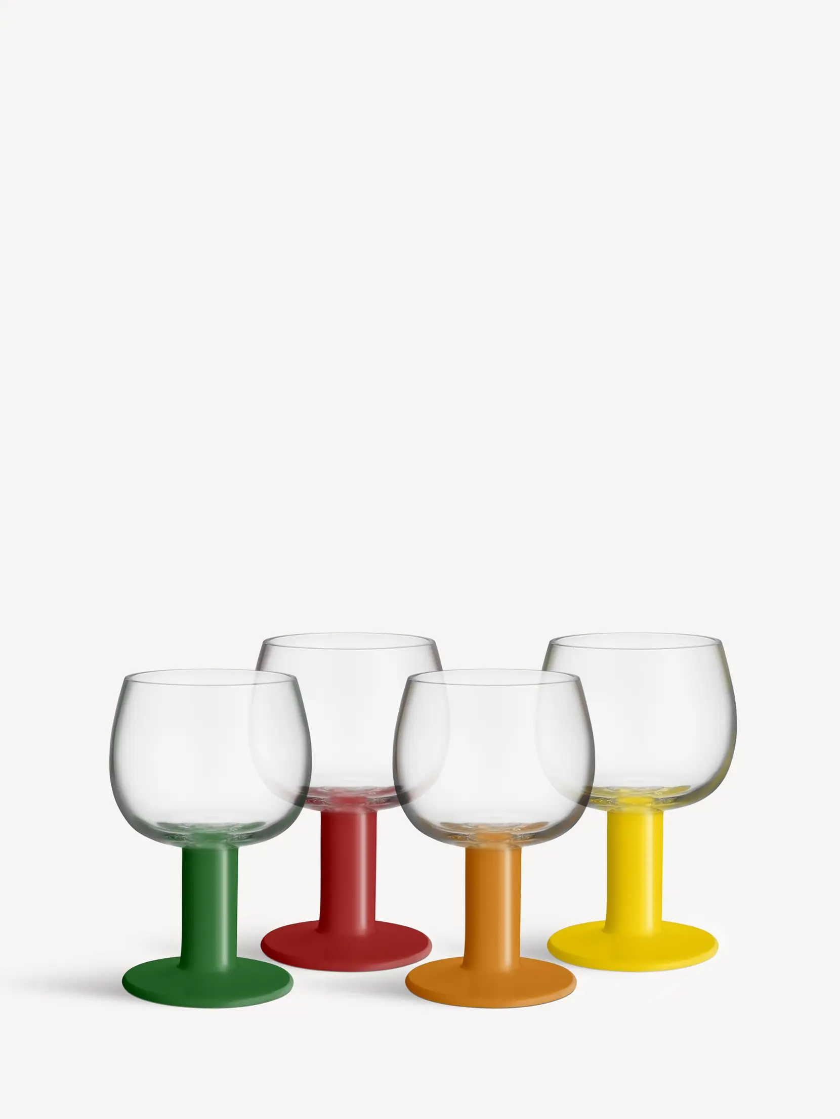 Bild på Fars Glas mixade färger 40cl 4-pack Bild på Fars Glas mixade färger 40cl 4-pack