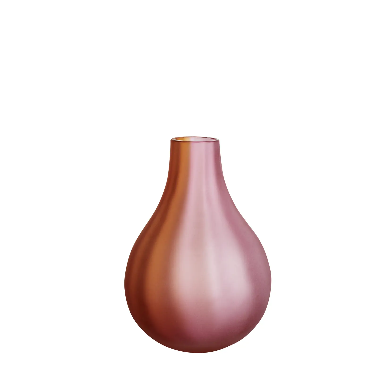 Bild på Iris vas rosa/bärnsten frostad, EL AC-23 Bild på Iris vas rosa/bärnsten frostad, EL AC-23