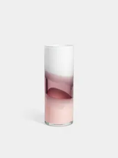 Bild på Landscape vas vit/rosa/rosa ED 10