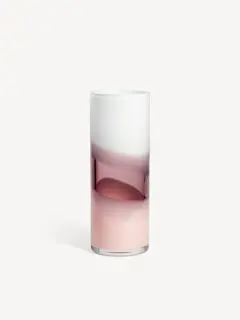 Bild på Landscape vas vit/rosa/rosa ED 10