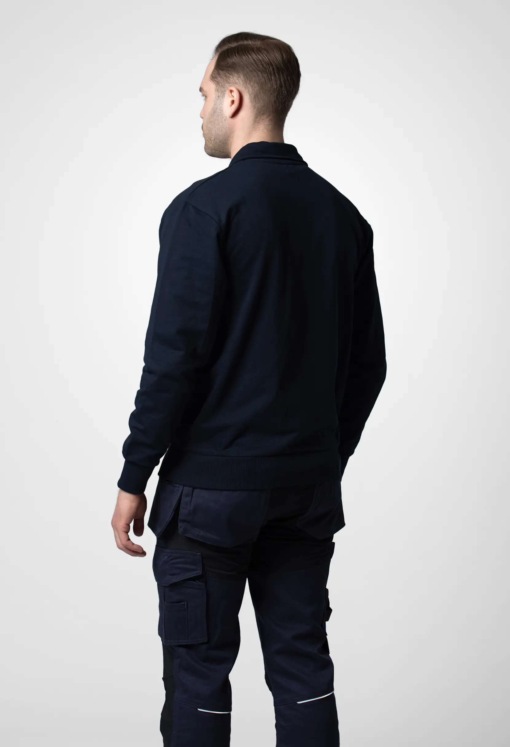Bild på 2134 SWEATSHIRT ZIP 100% BOMULL Bild på 2134 SWEATSHIRT ZIP 100% BOMULL